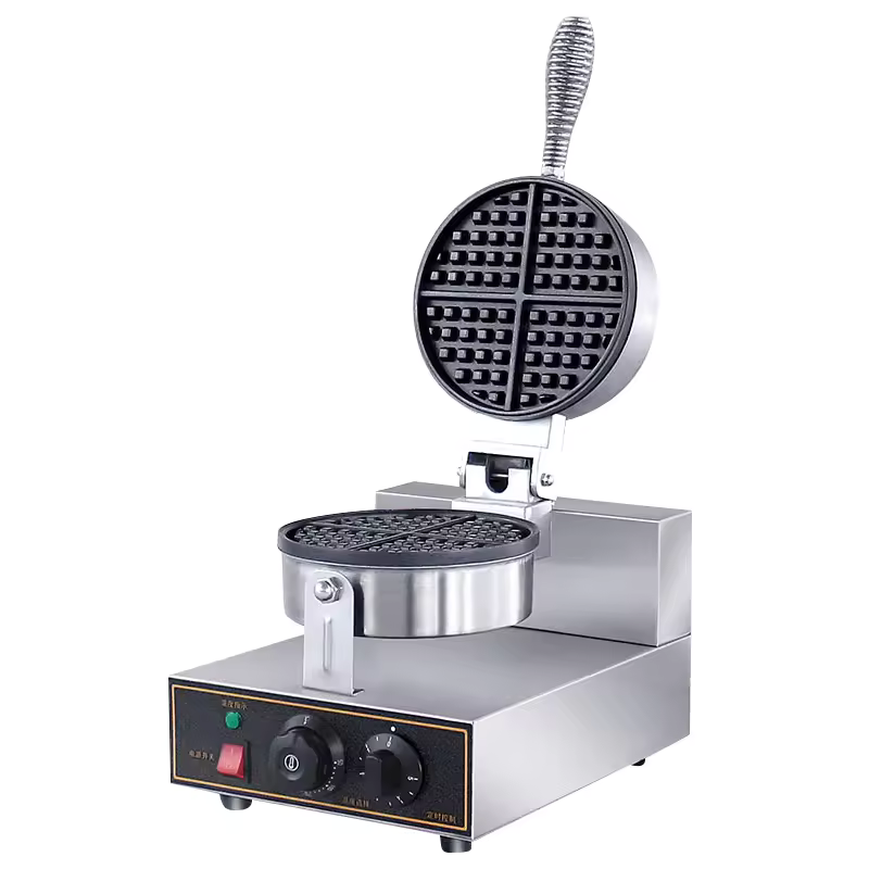 Máquina Waflera Industrial de 1 Plato Klinge – Waffles Perfectos para tu Negocio